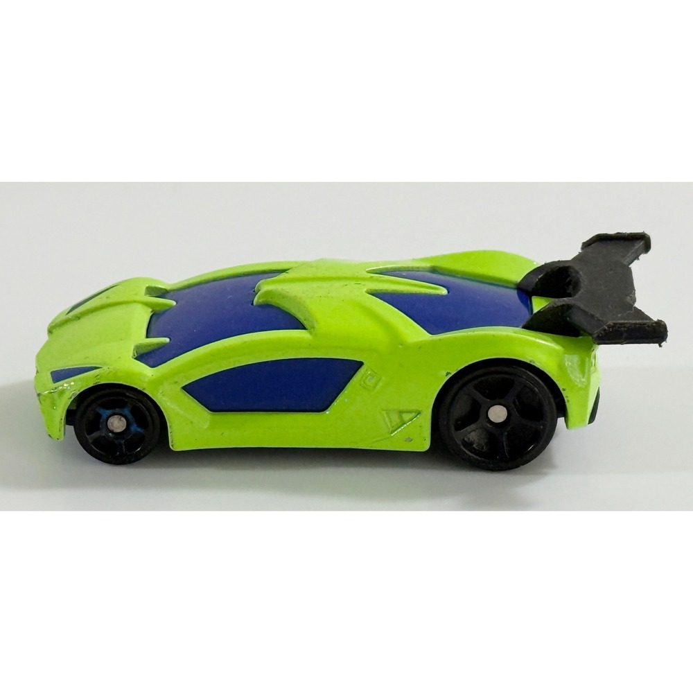Hot Wheels Prototype H-24 Toy Car Kids 1:64 Green Blue Racing Diecast